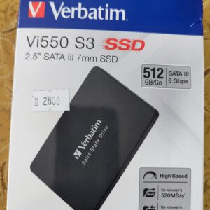 Verbatim Vi550 SSD 2.5" 512GB